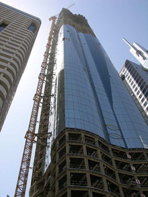 Dubai Sheikh Zayed Road 11 New Building Under Construction